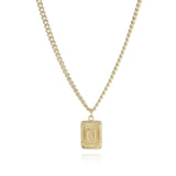 Alphabet Necklace Real Gold Plated Alphabet – Jewelry Gift Ideas — 10