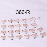 Brass-set Zircon Non-porous Piercing Clip Nose Ring – Stylish Gifts — 4