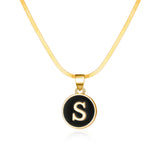 26 Letters Snake Chain Necklace – Jewelry Gift Ideas — 3
