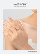 Women's Simple Double-layer Design S925 Sterling – Gifts for Her — 7