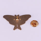 Silkworm Moth Enamel Brooch Fashion Jewelry – Stylish Gifts — 2