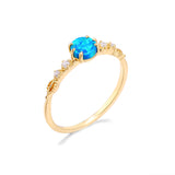 Women's Dream Blue Aussie Ring – Gifts for Her — 5