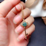 Silver Pendant Empty Holding Round – Jewelry Gift Ideas — 2