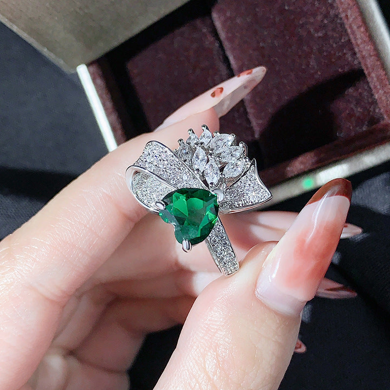 European And American Love Colored Gems High-grade – Gifts for Couples — 1