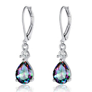 Light Luxury Water Drop Copper Zircon Earrings Female – Gifts for Her — 10