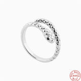 S925 Sterling Silver Snake Ring Personality – Special Occasion Gifts — 3