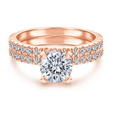 925 Sterling Silver Ring For Women Combination Sets – Gifts for Her — 10