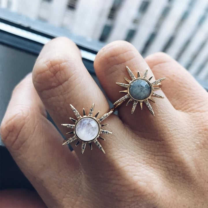 Retro Simple Sun Flower Ring Personality – Everyday Gifts — 1