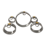 Stainless Steel Male Lock Five Piece Set – Gifts for Him — 3