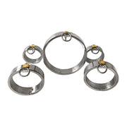 Stainless Steel Male Lock Five Piece Set – Gifts for Him — 3