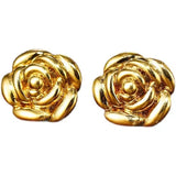 Light Luxury Drainage Three-dimensional Flower Earrings – Useful Gifts — 6