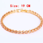 Cubic Zirconia Tennis Bracelets Iced Out Chain – Jewelry Gift Ideas — 13