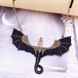 Fashion Rock Pterosaur Ancient Gold Alloy Pendant – Jewelry Gift Ideas — 8