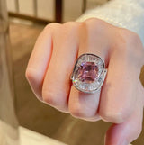 Fashion Micro-inlaid Zircon Ring Women – Stylish Gifts — 5