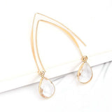 Simple Personality Crystal Water Drop Earrings – Birthday Gifts — 3