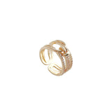 Womens Fashion Design Micro Set Zircon Ring – Stylish Gifts — 3
