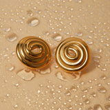 18K Gold Stainless Steel Threaded Ring Disc – Useful Gifts — 6
