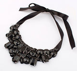 Exaggerated Sparkling Petal Fake Collar Necklace – Jewelry Gift Ideas — 2