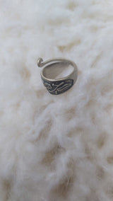 Retro Ethnic Style Lotus Peacock Opening Ring – Stylish Gifts — 8