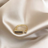 Vintage niche design zircon marble ring – Unique Gift Ideas — 2