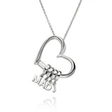 Abbreviated Personalized Letter Alloy Necklace – Jewelry Gift Ideas — 3