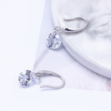 Women's Fashion Round Alloy Zircon Earrings – Stylish Gifts — 3