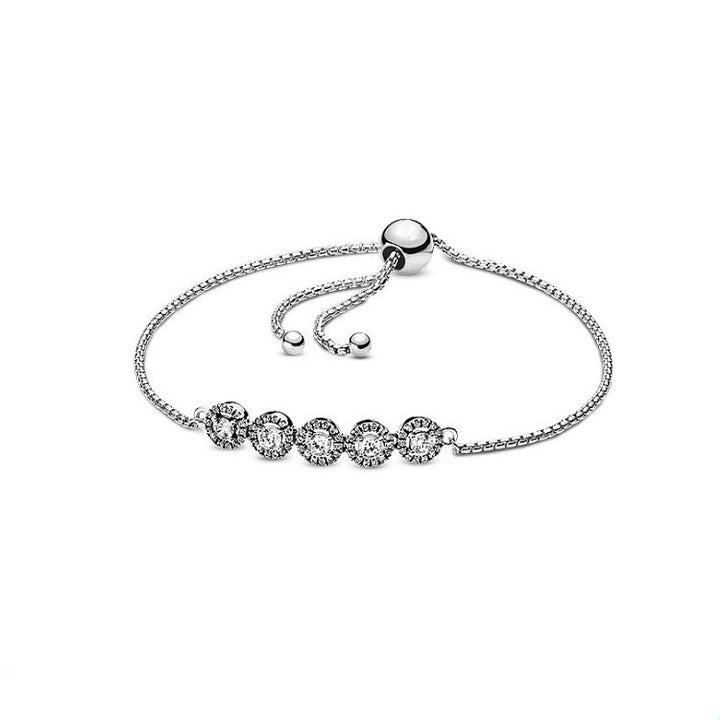 Shiny Slider Bracelet New Rose Gold Series – Jewelry Gift Ideas — 1