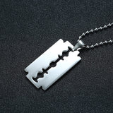 Shaver pendant men's titanium steel jewelry – Jewelry Gift Ideas — 6