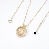 Glue Dripping Double-sided Rotary Pendant – Jewelry Gift Ideas — 3