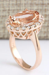 Creative Synthetic Topaz Champagne Ring – Surprise Gifts — 2