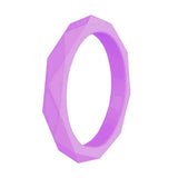 Geometric 3mm diamond pattern female tail ring – Gifts for Her — 9