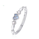 Fashion Original Natural Topaz Heart Ring – Stylish Gifts — 1