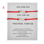 Wish card couple bracelets – Gifts for Couples — 8