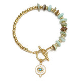 Devil's Eye String Shell Stone Bracelet – Jewelry Gift Ideas — 3