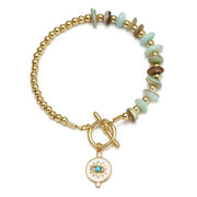 Devil's Eye String Shell Stone Bracelet – Jewelry Gift Ideas — 3