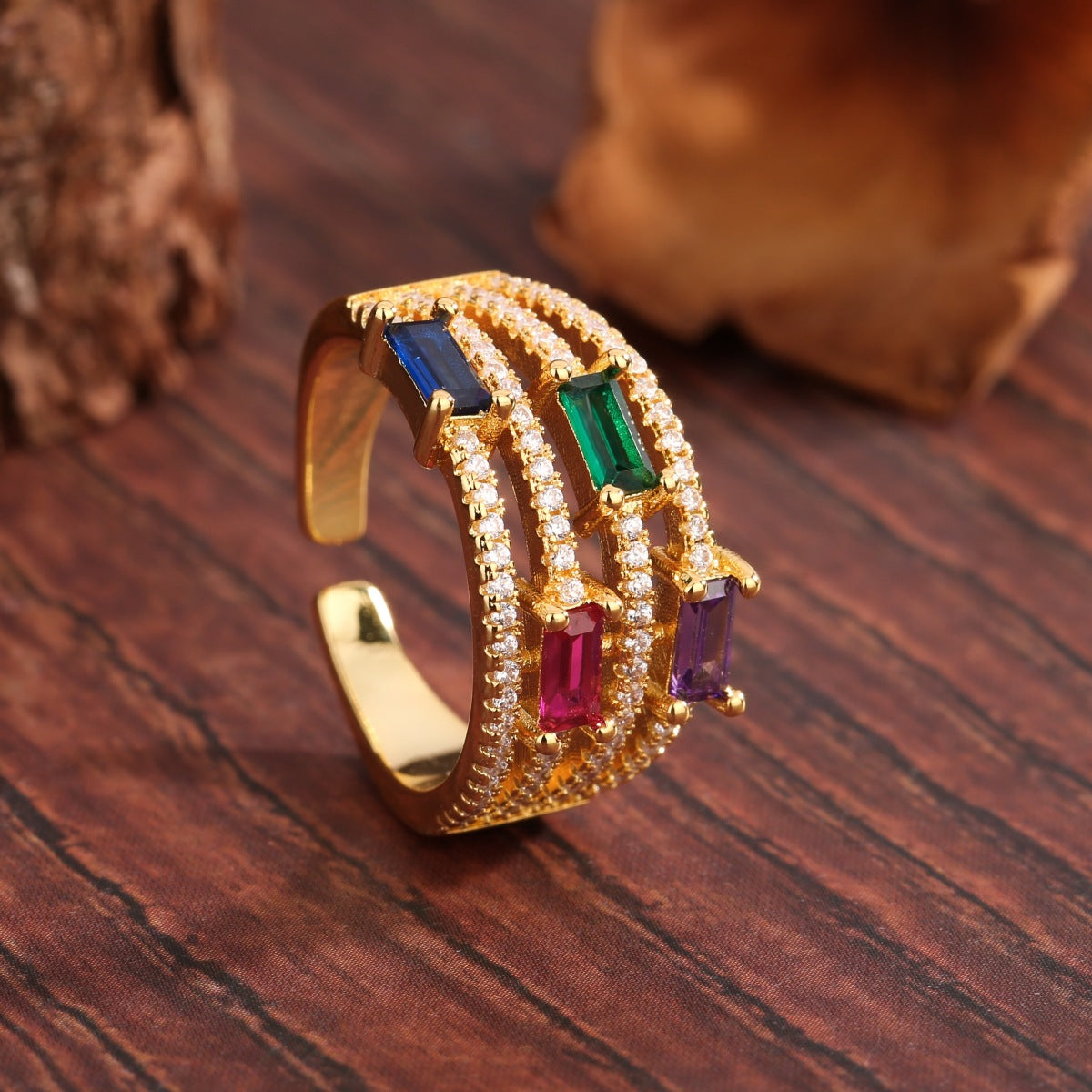 Retro Fashion Zircon Exquisite Ring For Women – Stylish Gifts — 1