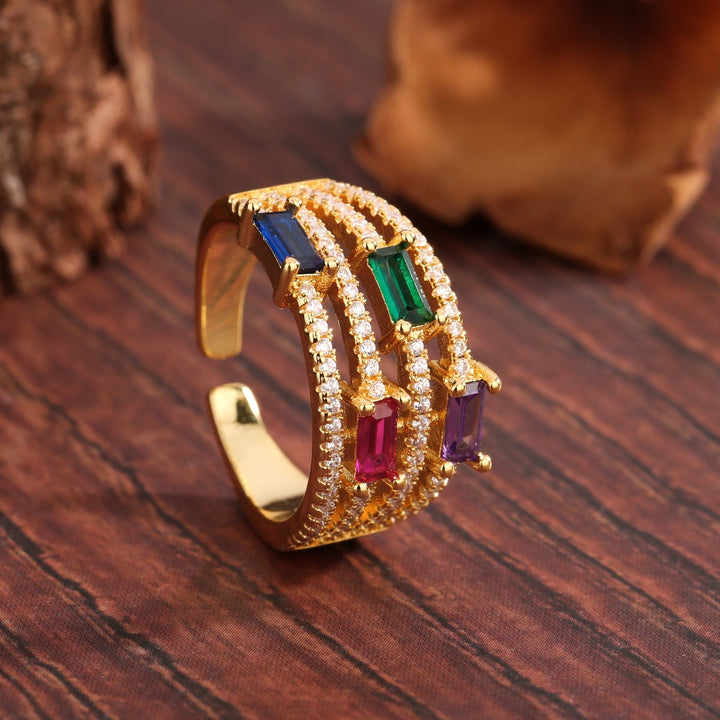 Retro Fashion Zircon Exquisite Ring For Women – Stylish Gifts — 1