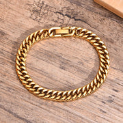 Stylish Stainless Steel Men's Bracelet – Jewelry Gift Ideas — 6