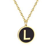 Golden English alphabet pendant – Jewelry Gift Ideas — 9