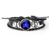 12 Zodiac Constellation Bracelet Luminous Braided – Jewelry Gift Ideas — 5