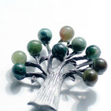 Fashionable Natural Stone Tree Retro Alloy Brooch – Jewelry Gift Ideas — 5