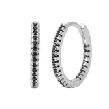 Circle Female Earrings Ear Clip Multicolor Zircon – Gifts for Her — 2