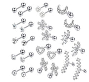 Women's Fashion Zircon Ear Studs – Stylish Gifts — 10