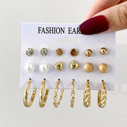 Aircraft Baiyun Earring Set 6-piece Creative – Jewelry Gift Ideas — 4