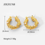 Stainless Steel Jewelry Hammered Cubic Zirconia – Jewelry Gift Ideas — 4