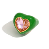 Niche Ring Stainless Steel 18K Gold Plating Cut Surface – Useful Gifts — 10