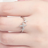 Charm Adjustable Plane Ring Women – Gifts for Her — 2