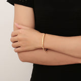 Women's Narrow Titanium Steel Bracelet Jewelry – Jewelry Gift Ideas — 1