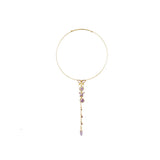 Purple Butterfly Tassel Necklace New Clavicle – Jewelry Gift Ideas — 5