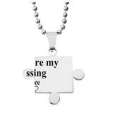 You Are The Missing Part Of My Puzzle Necklace – Jewelry Gift Ideas — 3